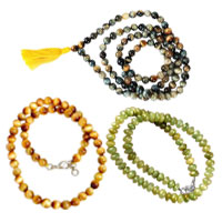 Cats Eye Necklace Mala